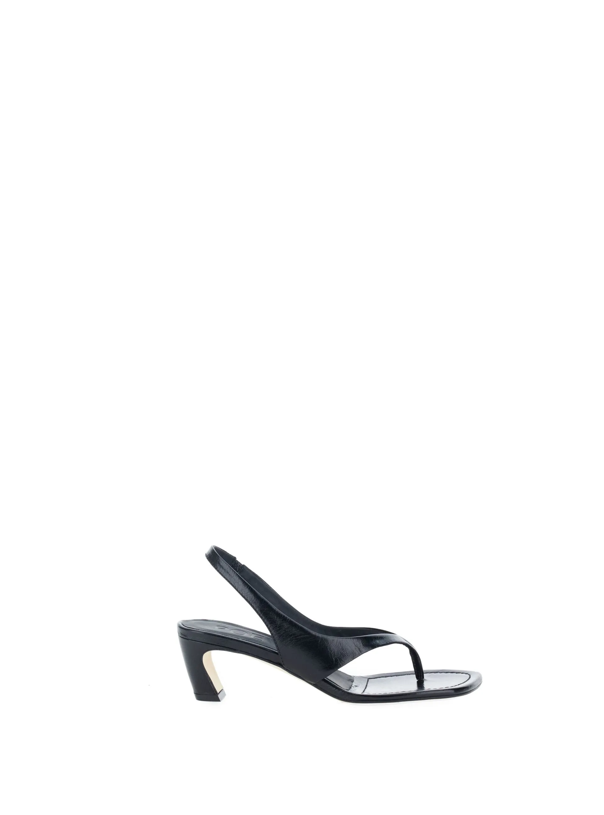 POEVE Sandali in pelle NERO 37 - POEVE - FashionsVida