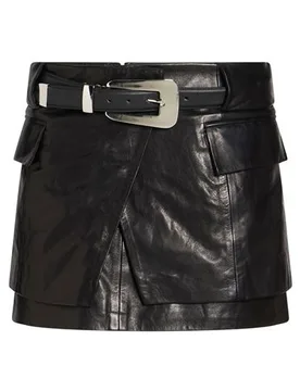 Iro Minifalda Mujer Negro 38 Mujer - Iro - FashionsVida