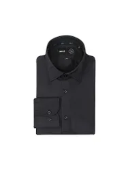 Hemd Slim Fit HANK schwarz 39 herren