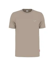 T-Shirt ALPHIS hellbraun XL herren