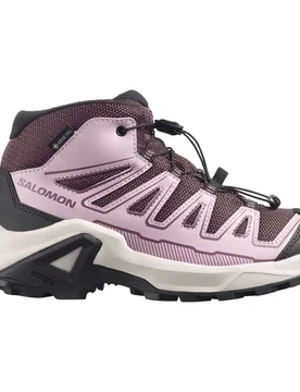 X Ultra Mid GTX Kinder Trekkingstiefel, lila, Größe 35 35 - Salomon - FashionsVida