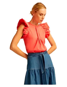 Blusa Senza Maniche Amy Orange 40