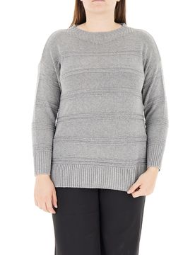 Maglione misto lana GRIGIO S