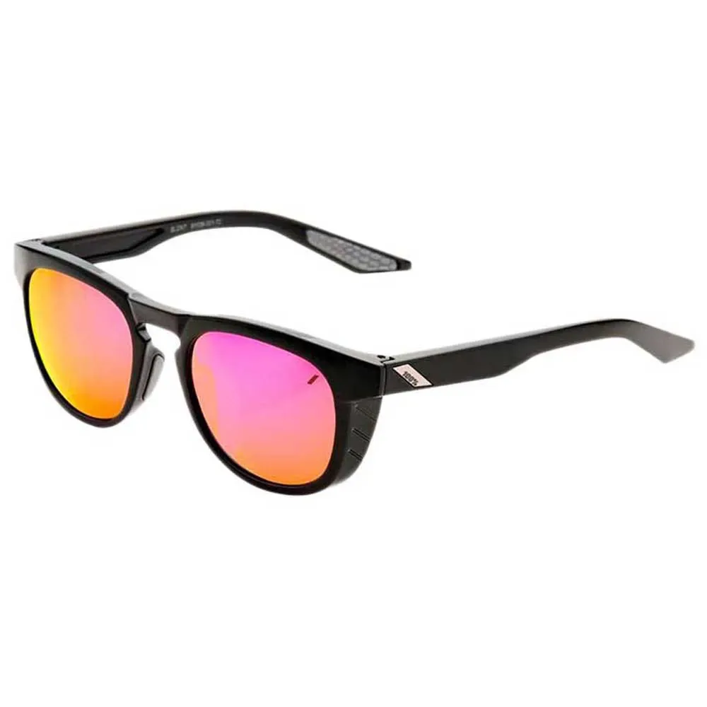 Occhiali Da Sole A Specchio Osfa 6 Polished Black - 100percent - FashionsVida