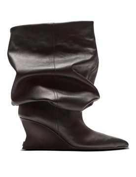 Balmain Stivaletti Con Zeppa Di