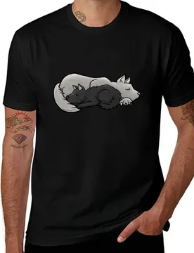 Wolfstar Cuddles T-Shirt Big and Tall Crew Neck Tee - Aliexpress - FashionsVida