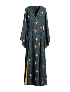 Maxi-Kleid Damen Grün 38 Damen