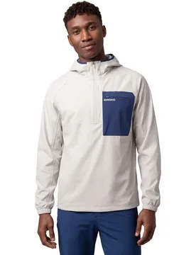 Chaqueta impermeable con capucha trail running hombre Canfranc Gray - Siroko - FashionsVida