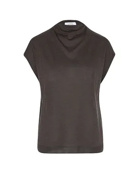 COMMA T-Shirt braun 36 damen - Comma - FashionsVida