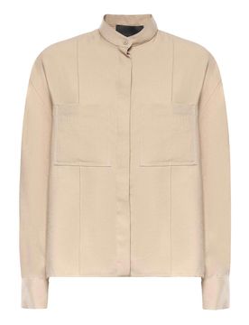 Camicia in Gabardine di Viscosa