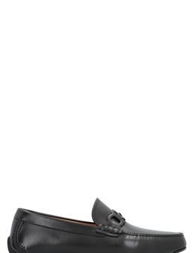 Byte Leather Loafers with Round Toe