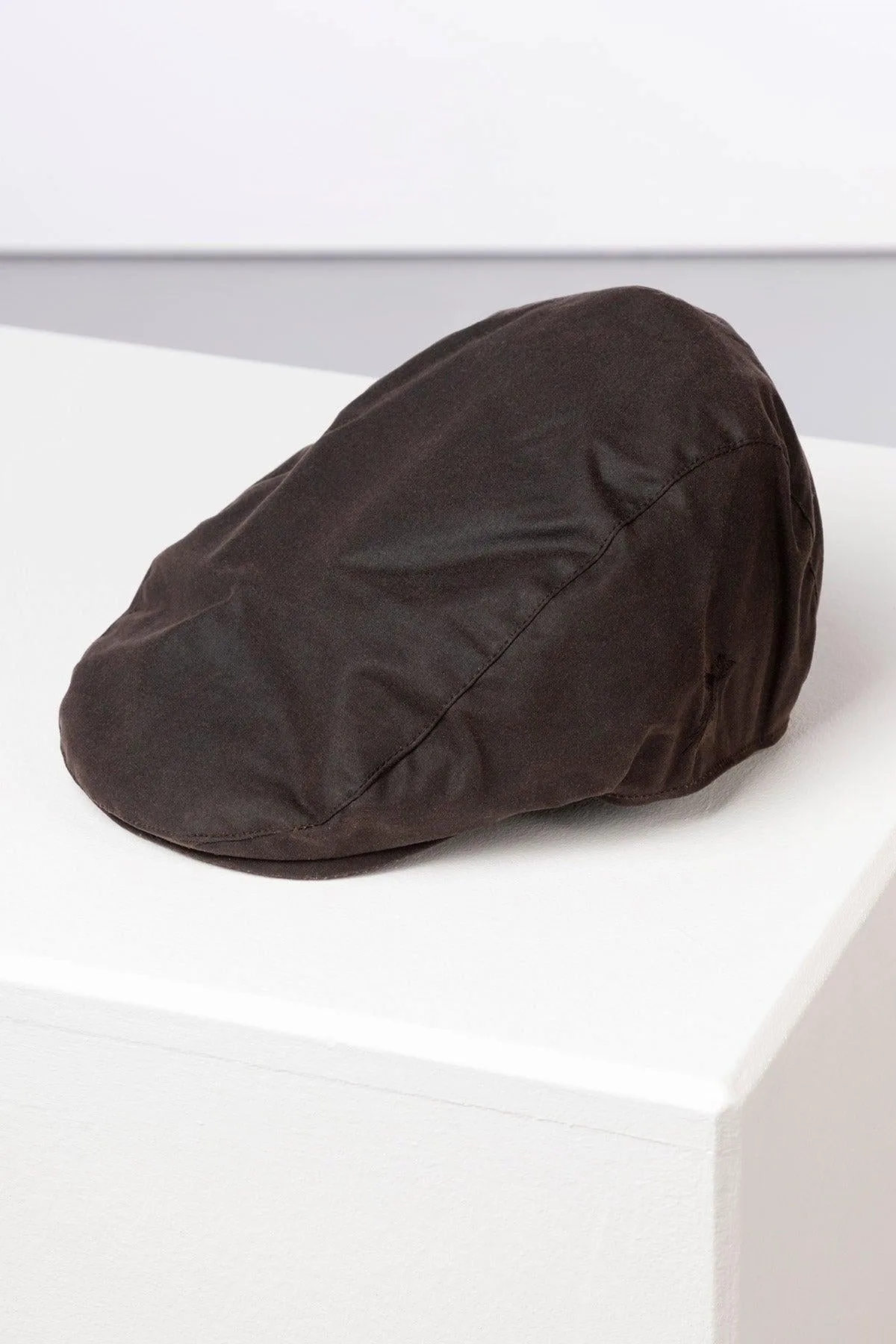 Danby Mens Waxed Flat Cap - - Size: S-M - Rydale - FashionsVida