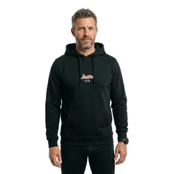 Felpa Con Cappuccio Eagle Paradise Black M