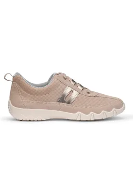 Leanne II Women's Regular Fit Nubuck Trainer - - Size: 3 - Hotter - FashionsVida