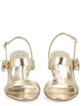 Efflorescence Sandals in Leather Woman