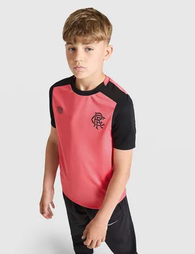 Rangers FC 2026/27 Pro Training Shirt Junior - Rosa, rosa rosa Bambino taglia S - Umbro - FashionsVida