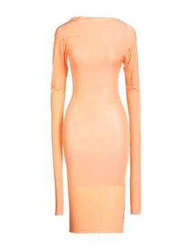 Midi-Kleid Damen Lachs S,XS Damen