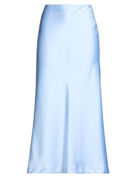 Falda larga Mujer Azul profundo 36 Mujer