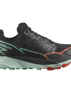 Scarpe Da Trail Running Thundercross Black / Cherry Tomato / Electric Green EU 38