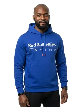 Sweat à Capuche Team Logo Overhead Electric Blue XL Homme