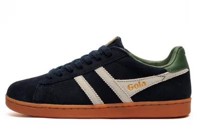 Classics Equipe Ii Suede Mens Trainers - Navy - Size Uk 6