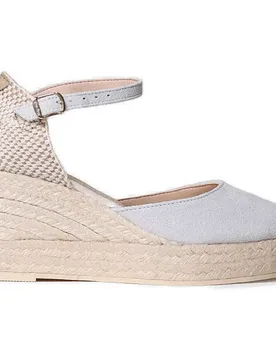 Pons Espadrilles Compensées Matilda Silver EU 35
