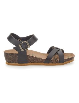 Sandali con Cinturino Neri 22307 38