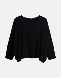 Weiche Shirtjacke Sigefi Schwarz M