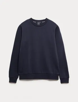 Unisex School Sweatshirt (3-16 Yrs) Navy male - Goodmove - FashionsVida