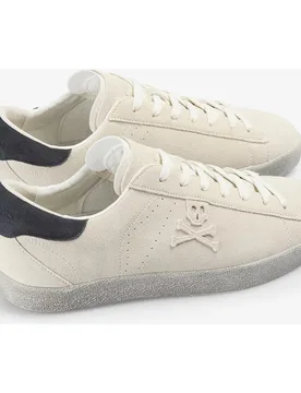 Deportivas de hombre de piel con calavera en relieve - Scalpers - FashionsVida