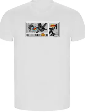 Maglietta A Maniche Corte Comic Eco White