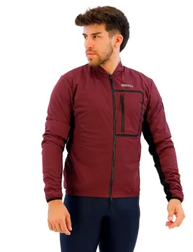 Santini Giacca Alpha T Burgundy