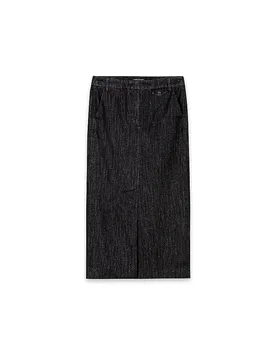 Falda vaquera negro 36 - Luisa Cerano - FashionsVida