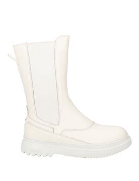 Botines de caña alta Mujer Marfil 36,37,38,39,40 Mujer