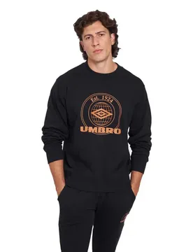 Sweat-shirt Collegiate Graphic Black S Homme