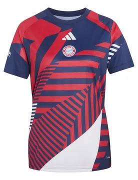 Bayern München Prematch-Trikot Damen 2026/27 - Bleu - female - Size: S - Adidas - FashionsVida