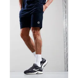 Mens Navy Delta Print Logo Short - Male - Navy - X-Small