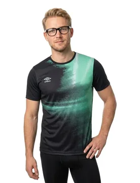 Sweat-shirt Pro Training Graphic Black/Ice Green XL - Umbro - FashionsVida