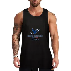 GREY GOOSE VODKA 2 Tank Top Basic Casual Tank Top Lightweight Breathable Fabric