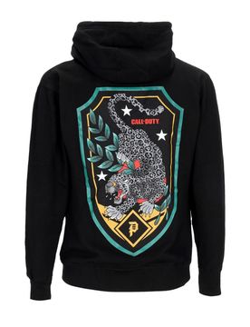 Felpa Cappuccio Uomo Black Jaguar Zip Hoodie X Call Of Duty Black