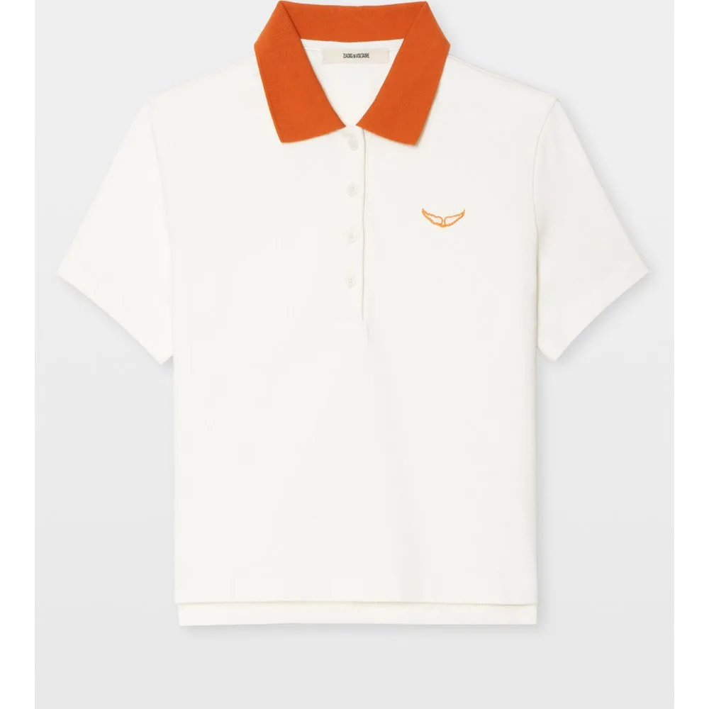 Zadig & Voltaire - Polo de mujer manga corta algodón - Zadig & Voltaire - FashionsVida