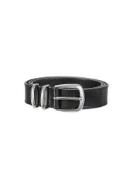Cintura in pelle nero 105