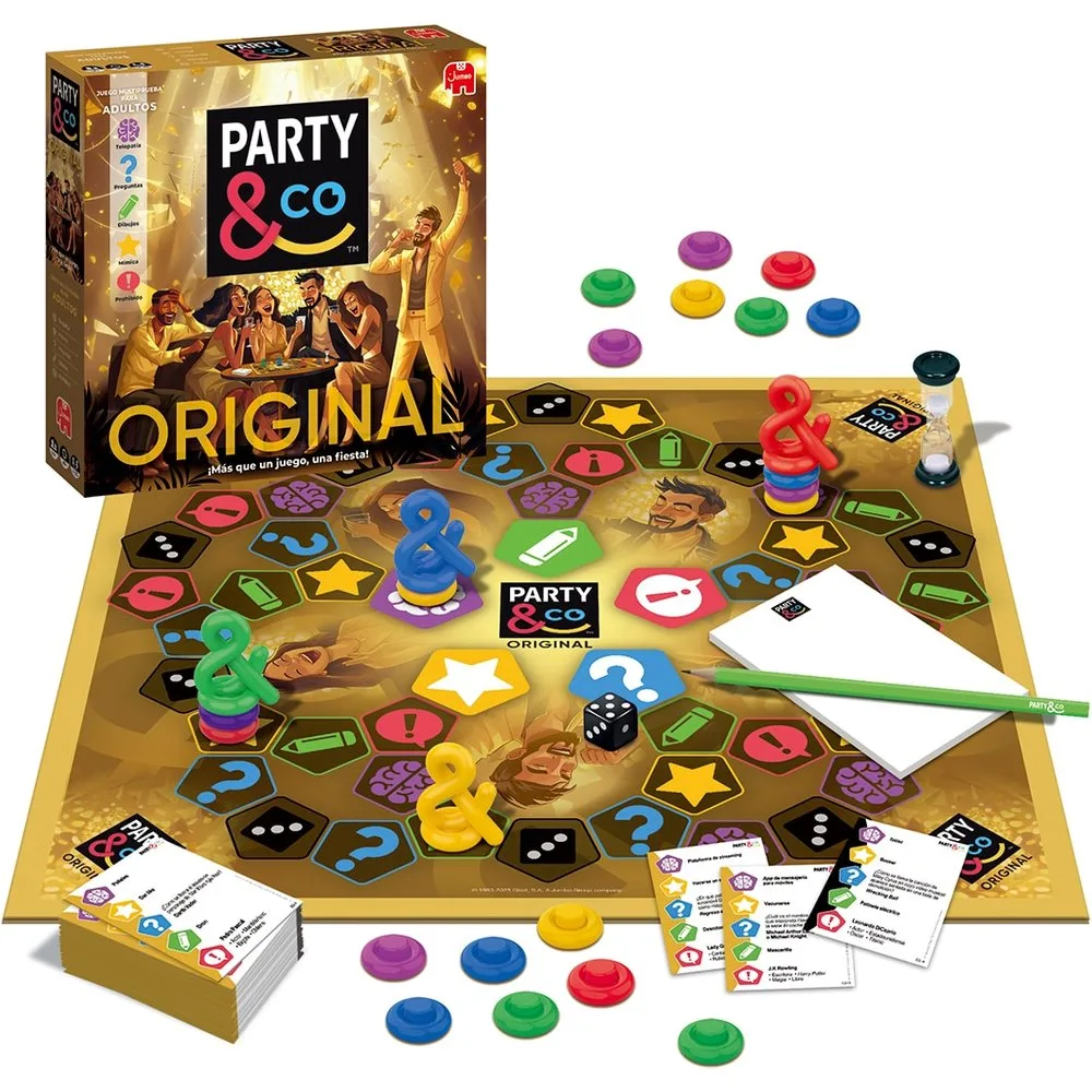 Juego de mesa Party & Co Original Multiprueba Familiar - Diset - FashionsVida