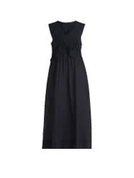 Midikleid bleu marine 40