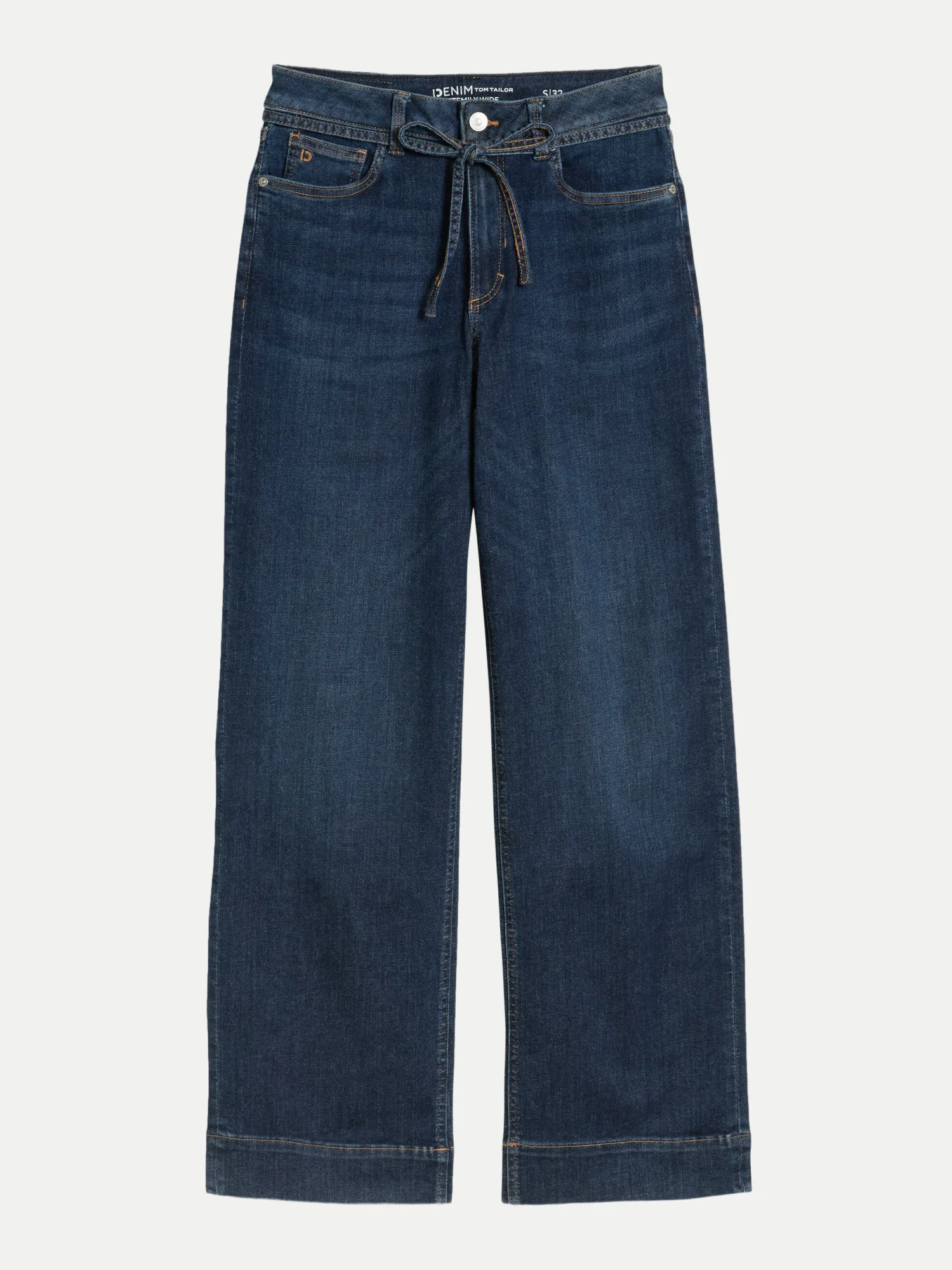 Wide-Leg Jeans TTEMILY Blau L/32 - Tom Tailor Denim - FashionsVida