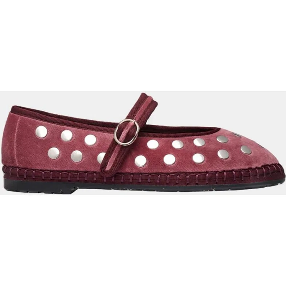 Merceditas Mae de mujer en terciopelo - Flabelus - FashionsVida