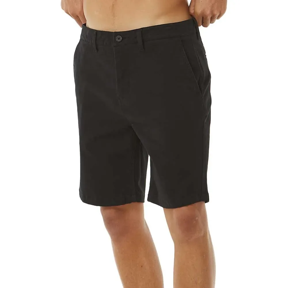 Pantaloni Corti Classic Surf Chino Walk Black 30 - Rip curl - FashionsVida