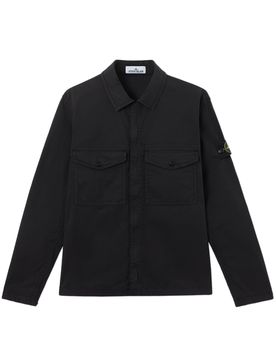Regular Fit Jacket with Adjustable Cuffs and Chest Pockets