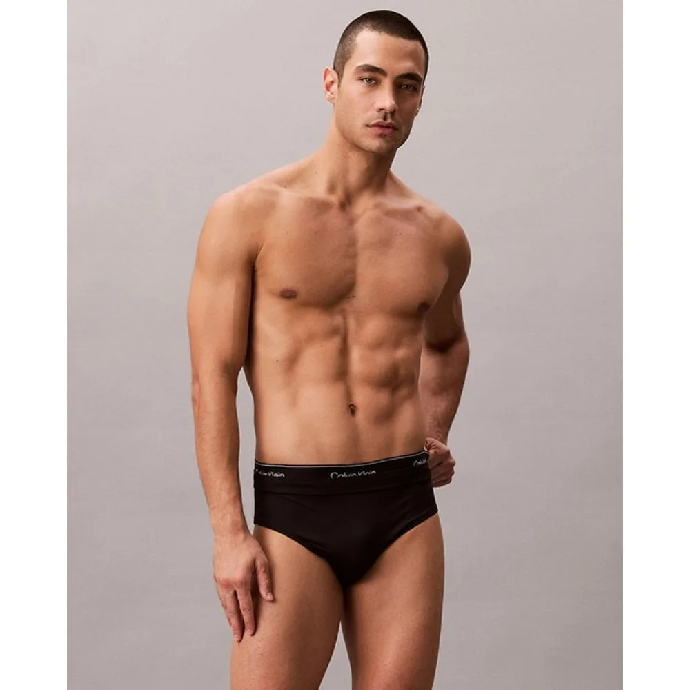 Bañador tipo slip con cinturilla doble - Calvin Klein - FashionsVida