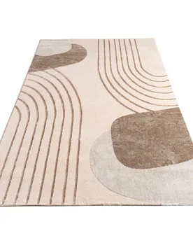 Kurzflor Teppich Tuana 216 Beige - Paco Home - FashionsVida